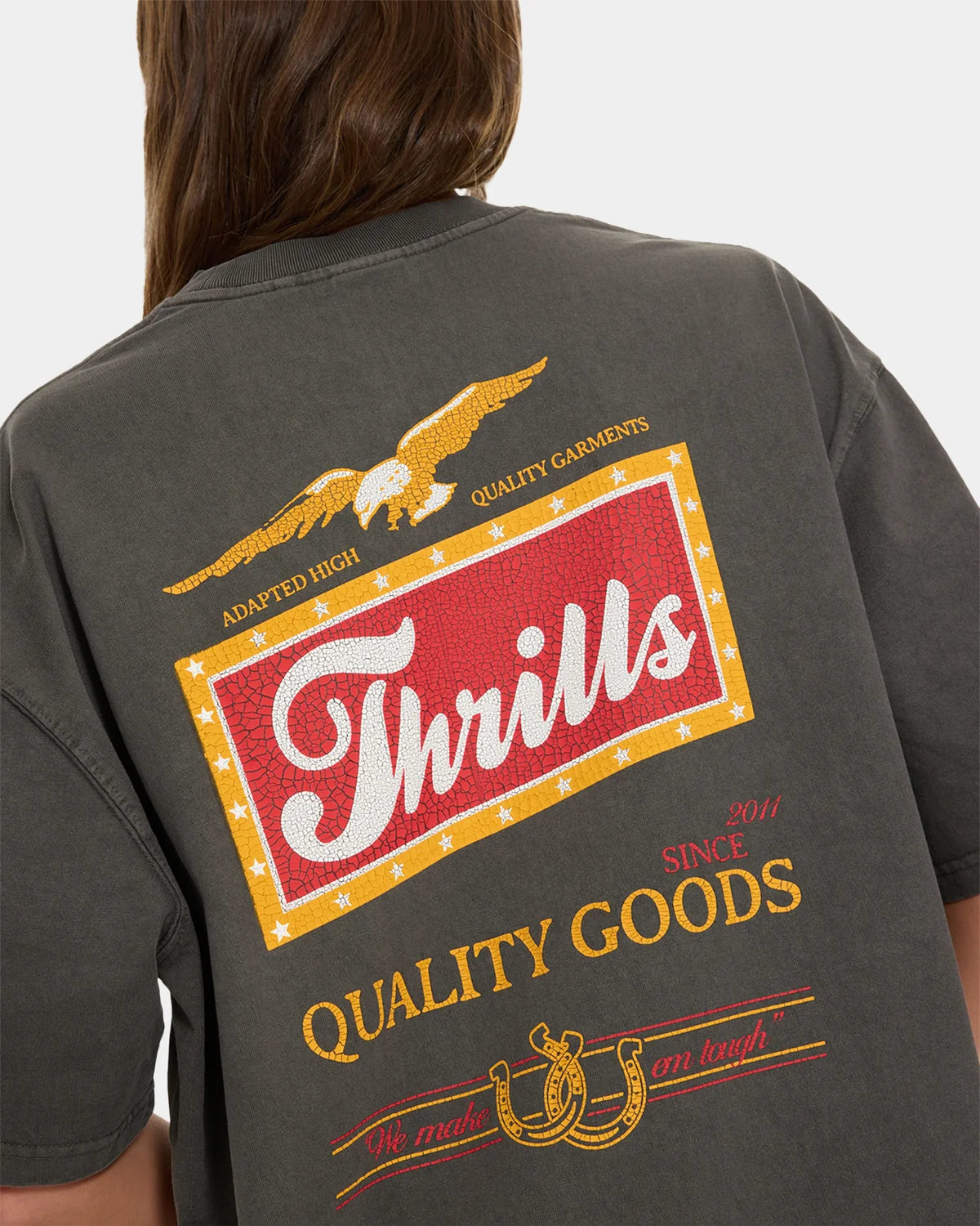THRILLS - Make Em Tough Oversized Tee - MERCH BLACK