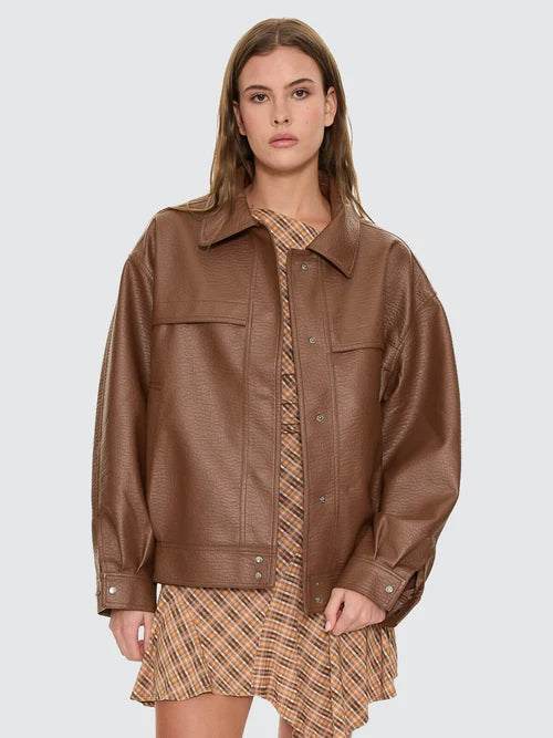 THRILLS - Stevie Jacket - Brown