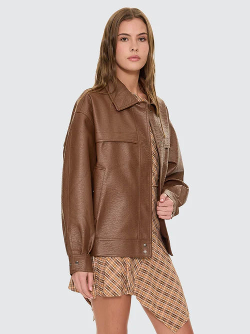 THRILLS - Stevie Jacket - Brown
