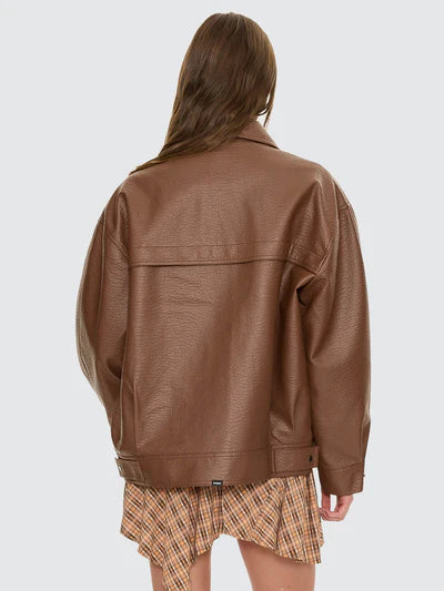 THRILLS - Stevie Jacket - Brown