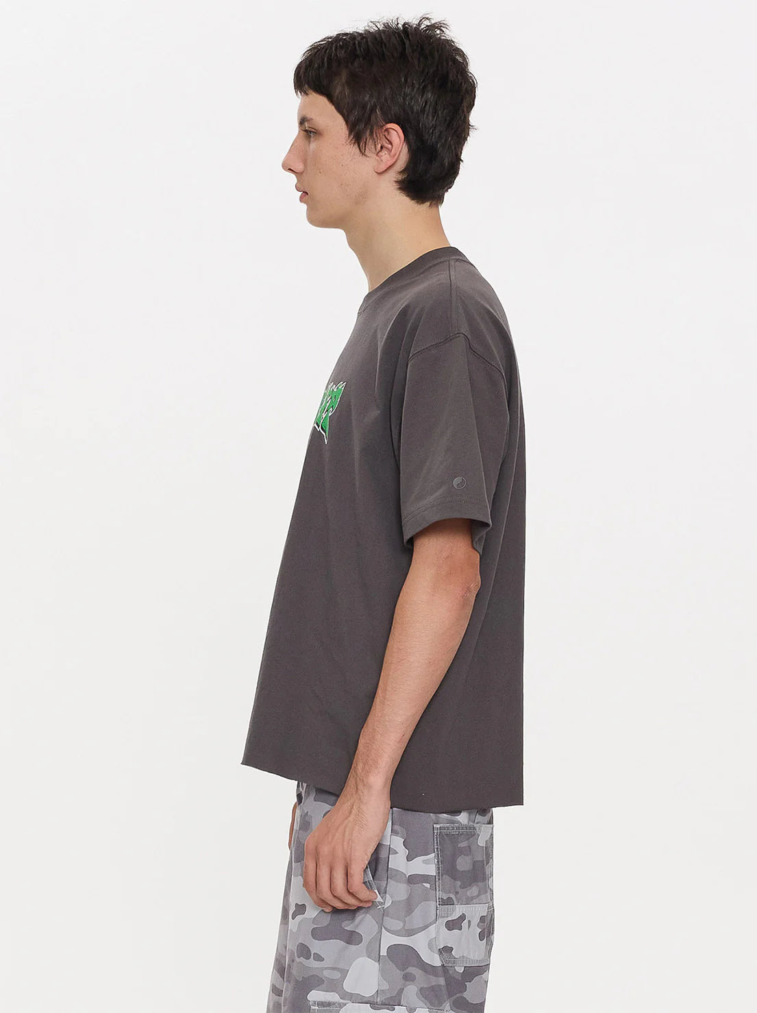 WORSHIP - Whisp Tee - Worn Black