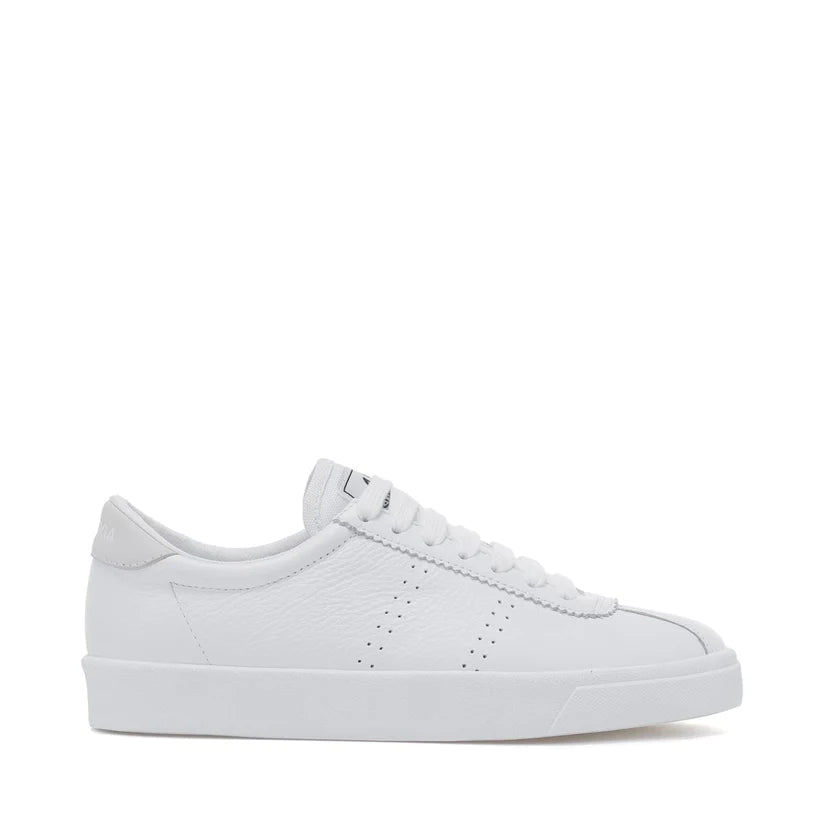 SUPERGA - 2843 CLUB S COMFORT LEATHER - TOTAL WHITE