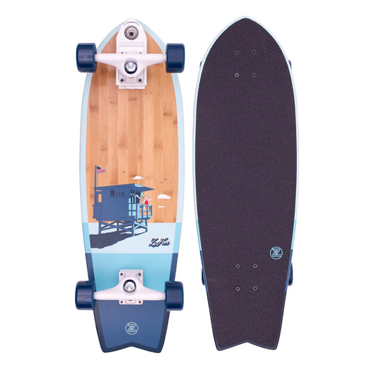 Z FLEX BAMBOO SURFSKATE FISH