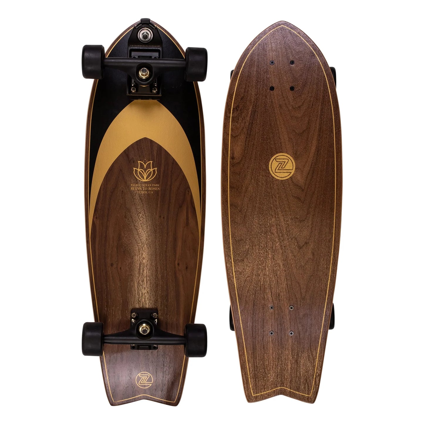 Z FLEX RUINS TO ROSES SURFSKATE FISH