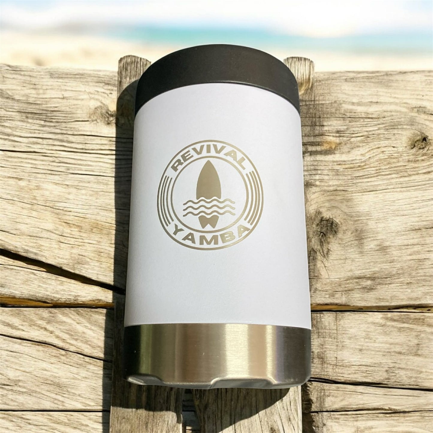 FRIDGY - 375ml Grip Series Can Cooler (W/ Revival Logo)