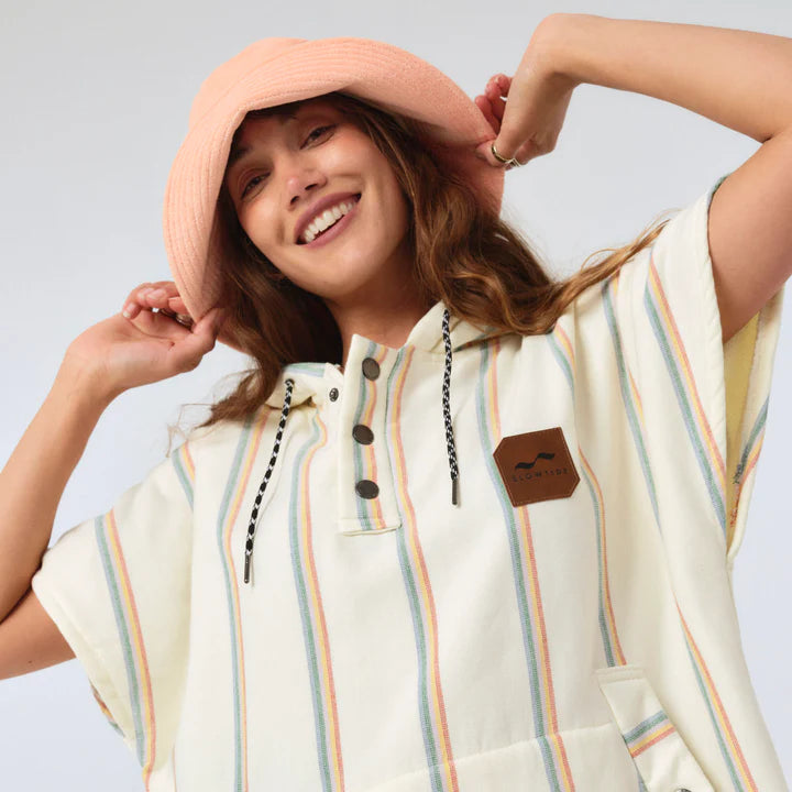 SLOWTIDE - Baja Stripe Poncho