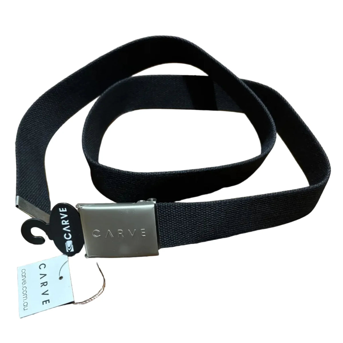 CARVE - Hawker Webbing Belt - BLACK