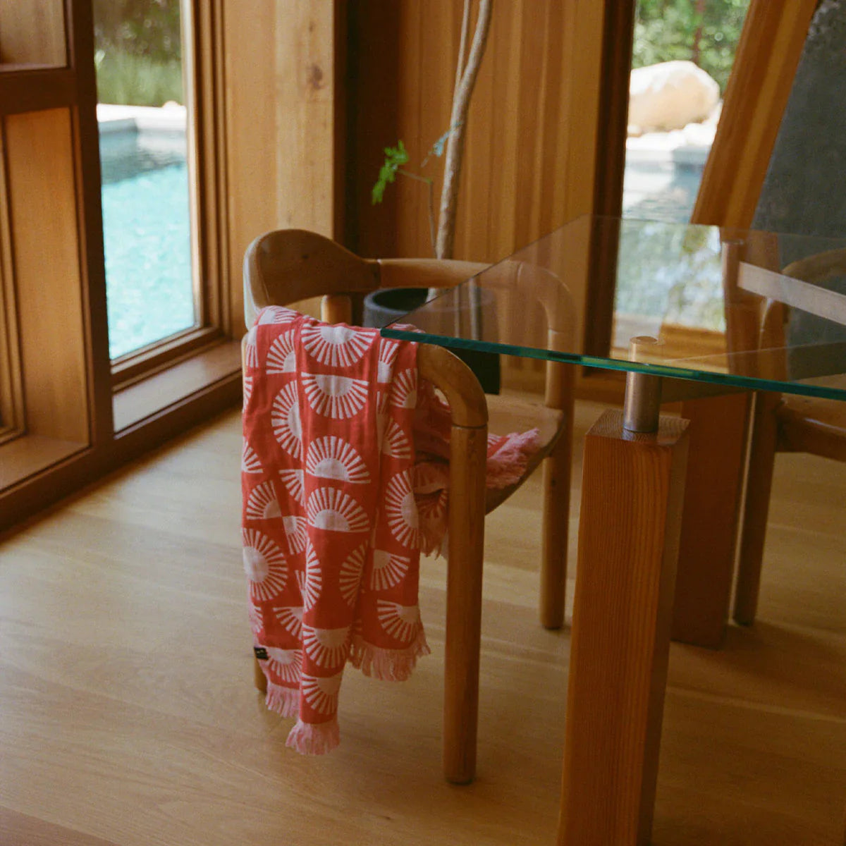 SLOWTIDE - Cheyenne Driftweave Turkish Towel - SUNBURNT