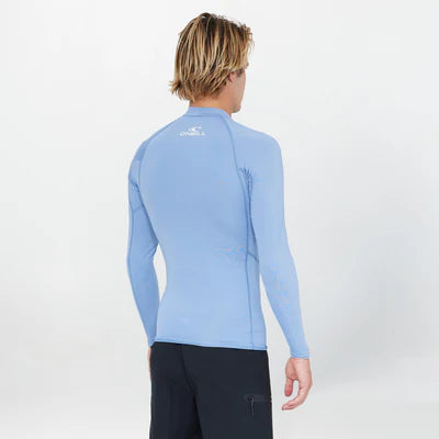 O'NEILL  - Clean & Mean L/S Rash Vest - Faded Denim