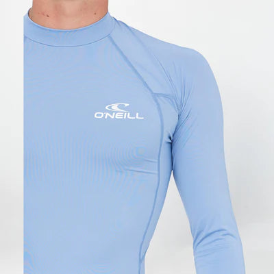 O'NEILL  - Clean & Mean L/S Rash Vest - Faded Denim