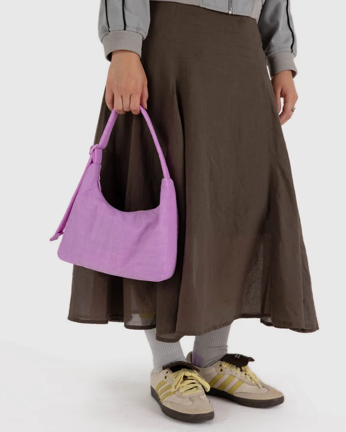 BAGGU - Mini Nylon Shoulder Bag - Peony