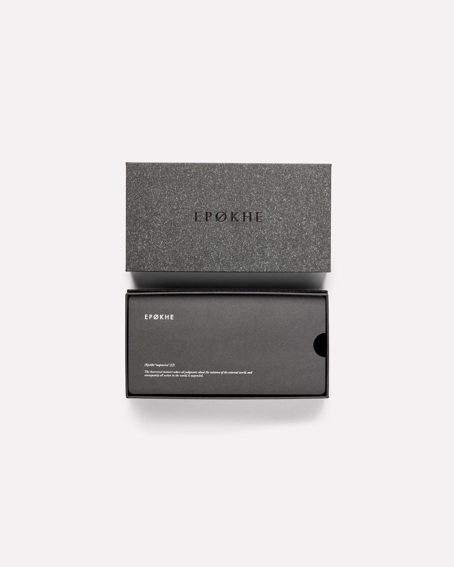 EPOKHE EYEWEAR - Void  - Black Polished / Black