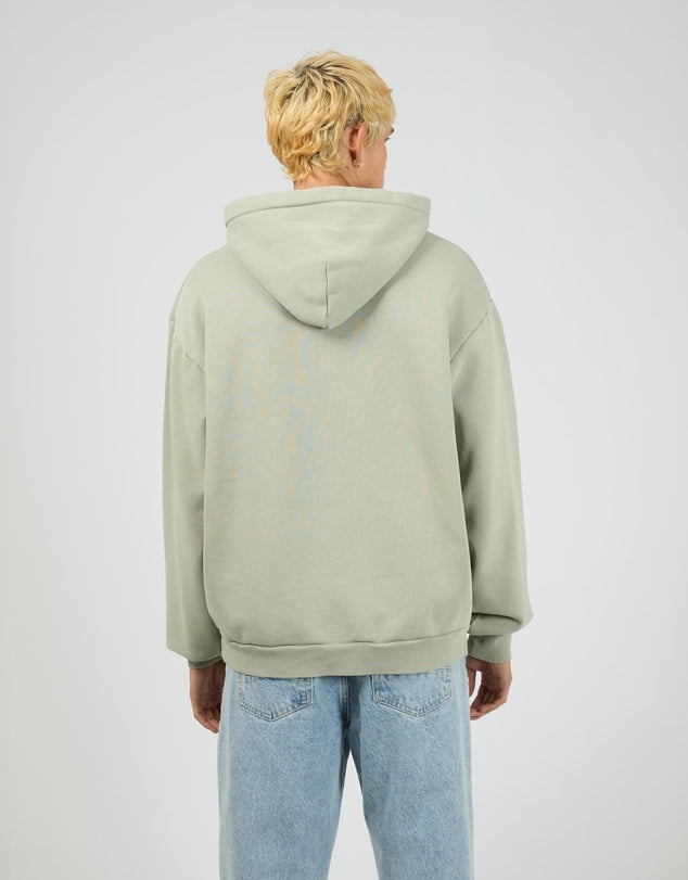 SILENT THEORY - Box Hoodie - SAGE