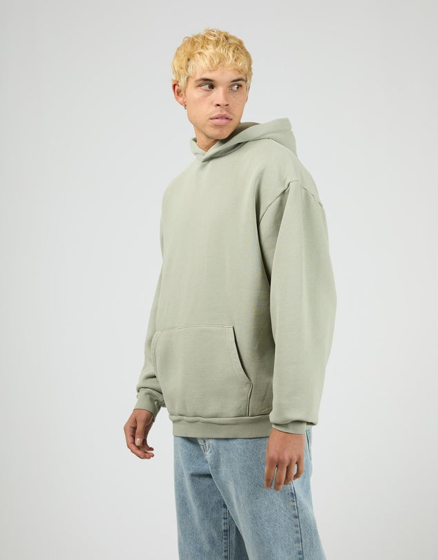 SILENT THEORY - Box Hoodie - SAGE