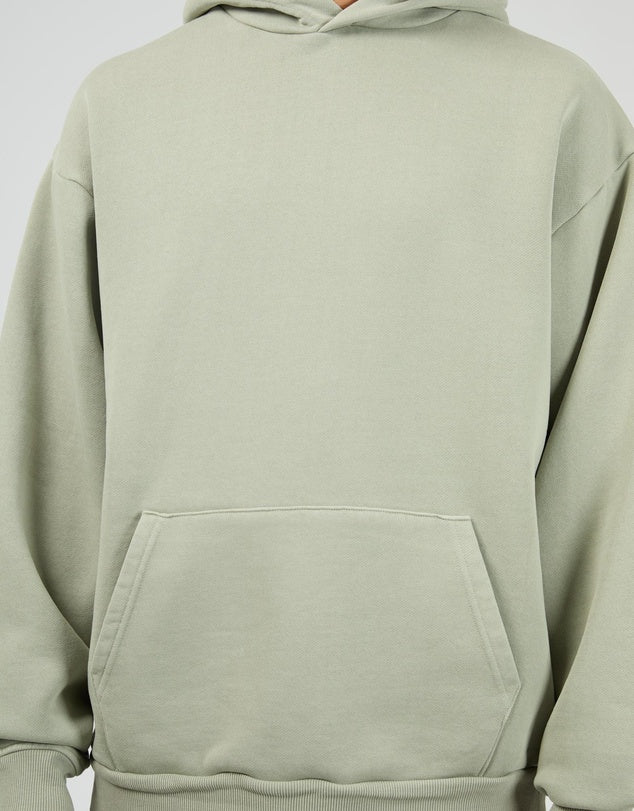 SILENT THEORY - Box Hoodie - SAGE