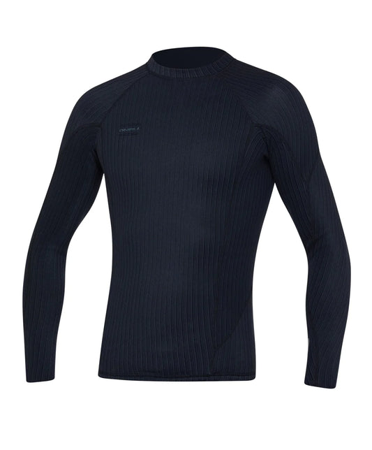 O'NEILL - Hyperfreak 1.5mm Long Sleeve Wetsuit Jacket - Black/Black