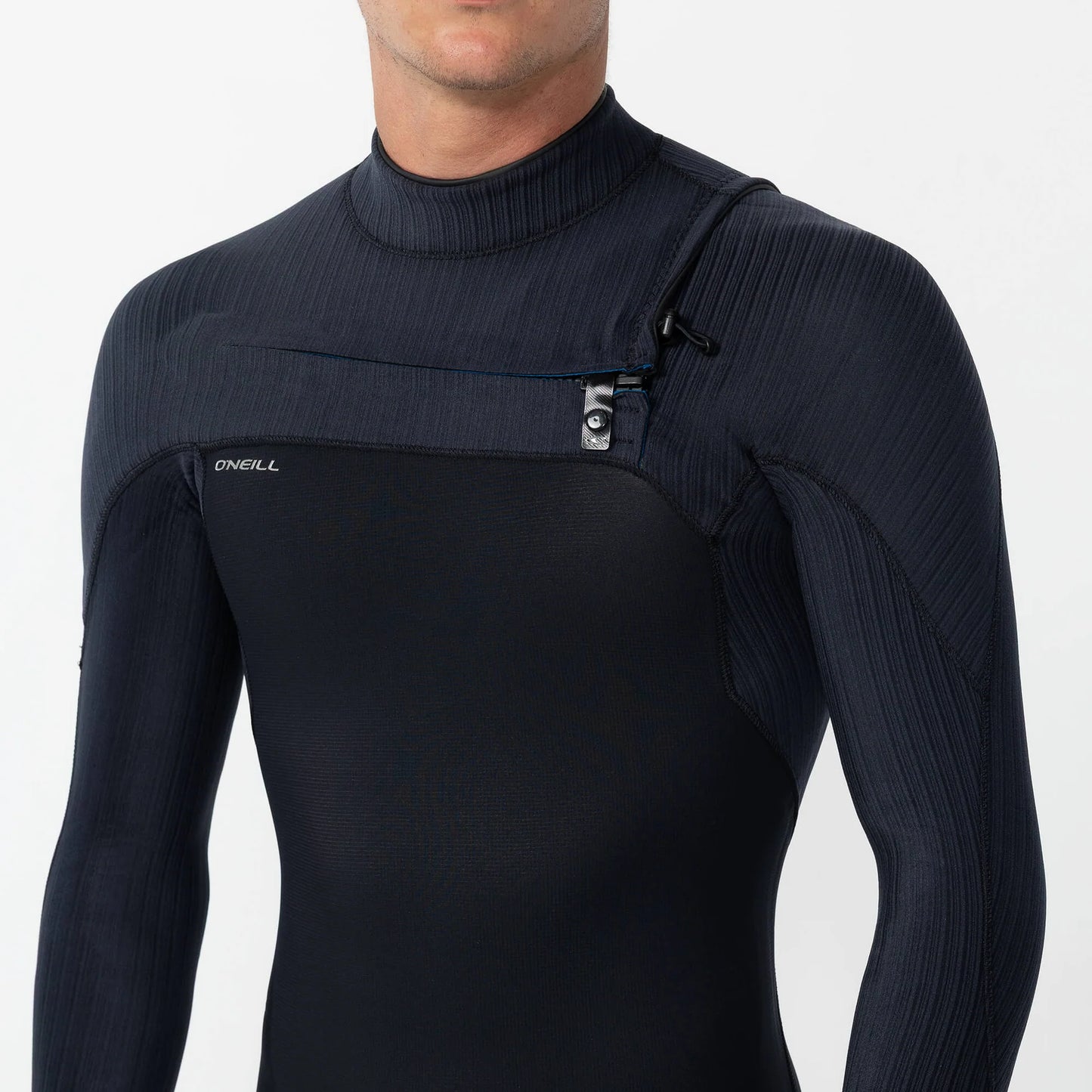 O'NEILL Hyperfreak 2/2mm Steamer Chest Zip Wetsuit - Black
