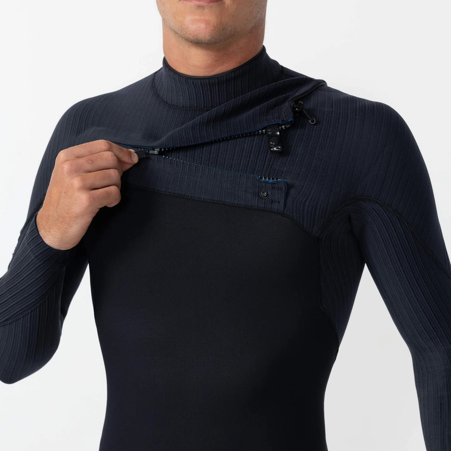 O'NEILL Hyperfreak 2/2mm Steamer Chest Zip Wetsuit - Black