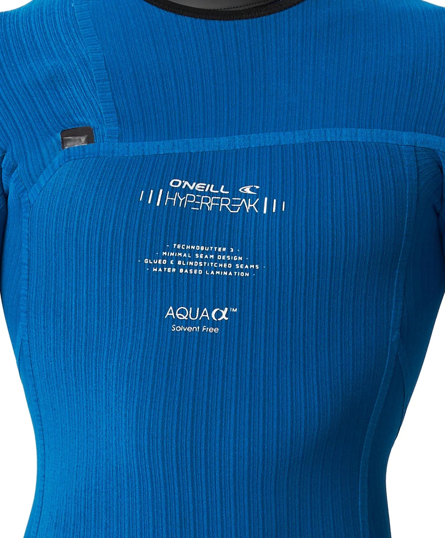 O'NEILL - HyperFreak 2mm Short Arm Steamer Chest Zip Wetsuit - Carbon/Gunmetal