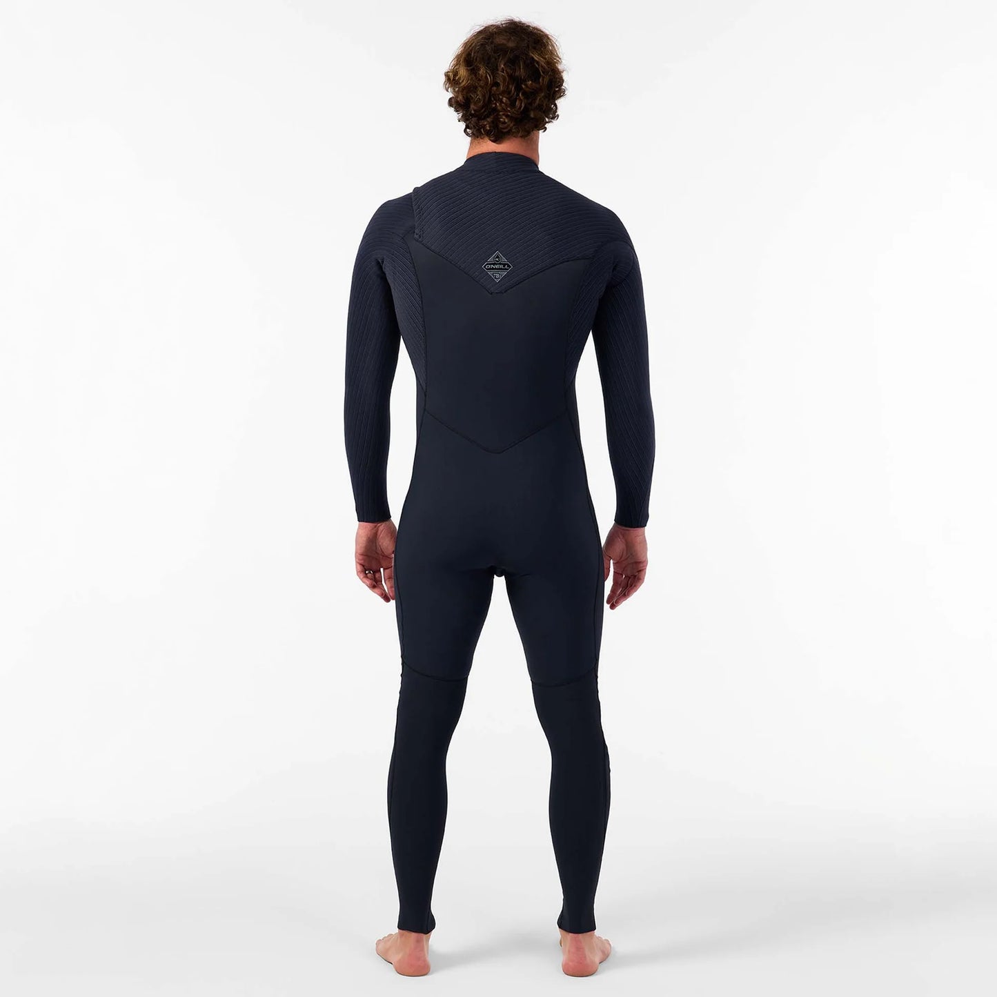O'NEILL HyperFreak 3/2+ Steamer Chest Zip Wetsuit - Black