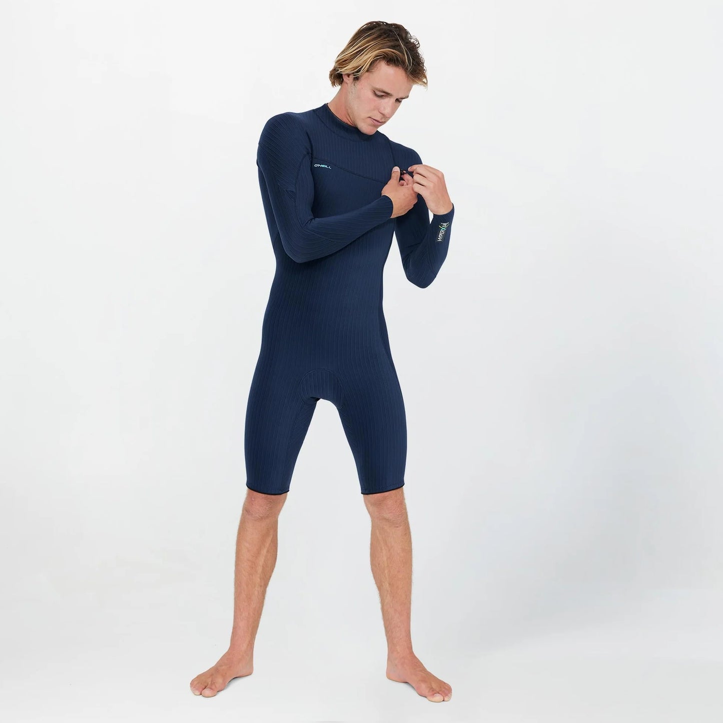 O'NEILL - Men's HyperX 2mm Long Sleeve Zipless Spring Suit - Carbon Blue