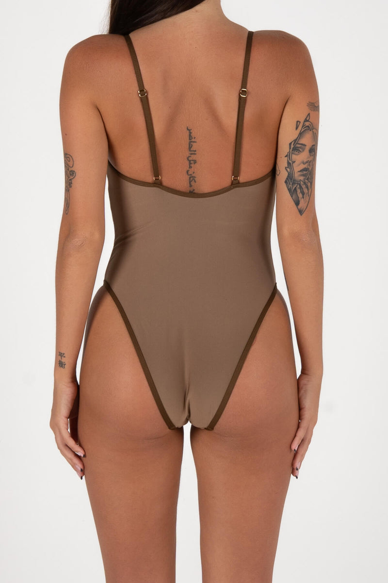 INNER RELM - Poolside One Piece - Coco