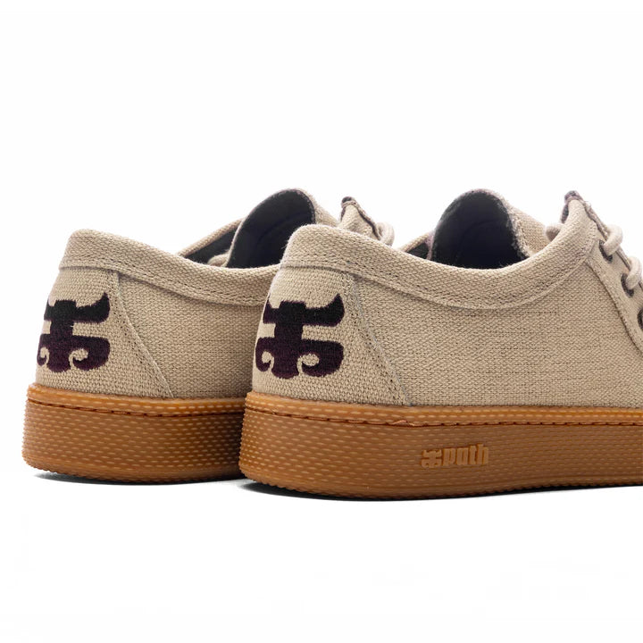 IPATH FOOTWEAR - Cats Low Skate Shoe - Natural Hemp