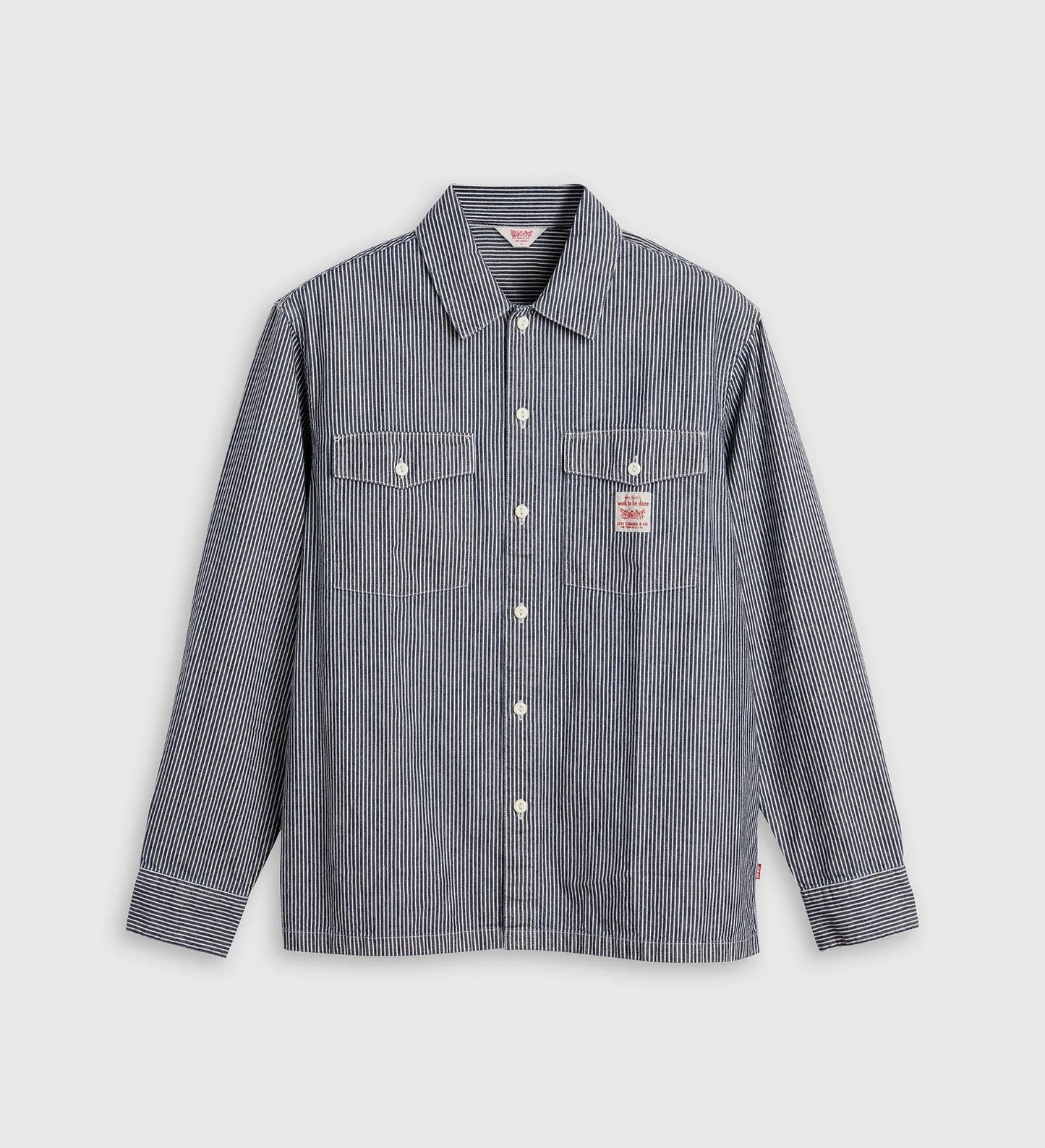 LEVIS - MENS L/S WORKER SHIRT - Stripe