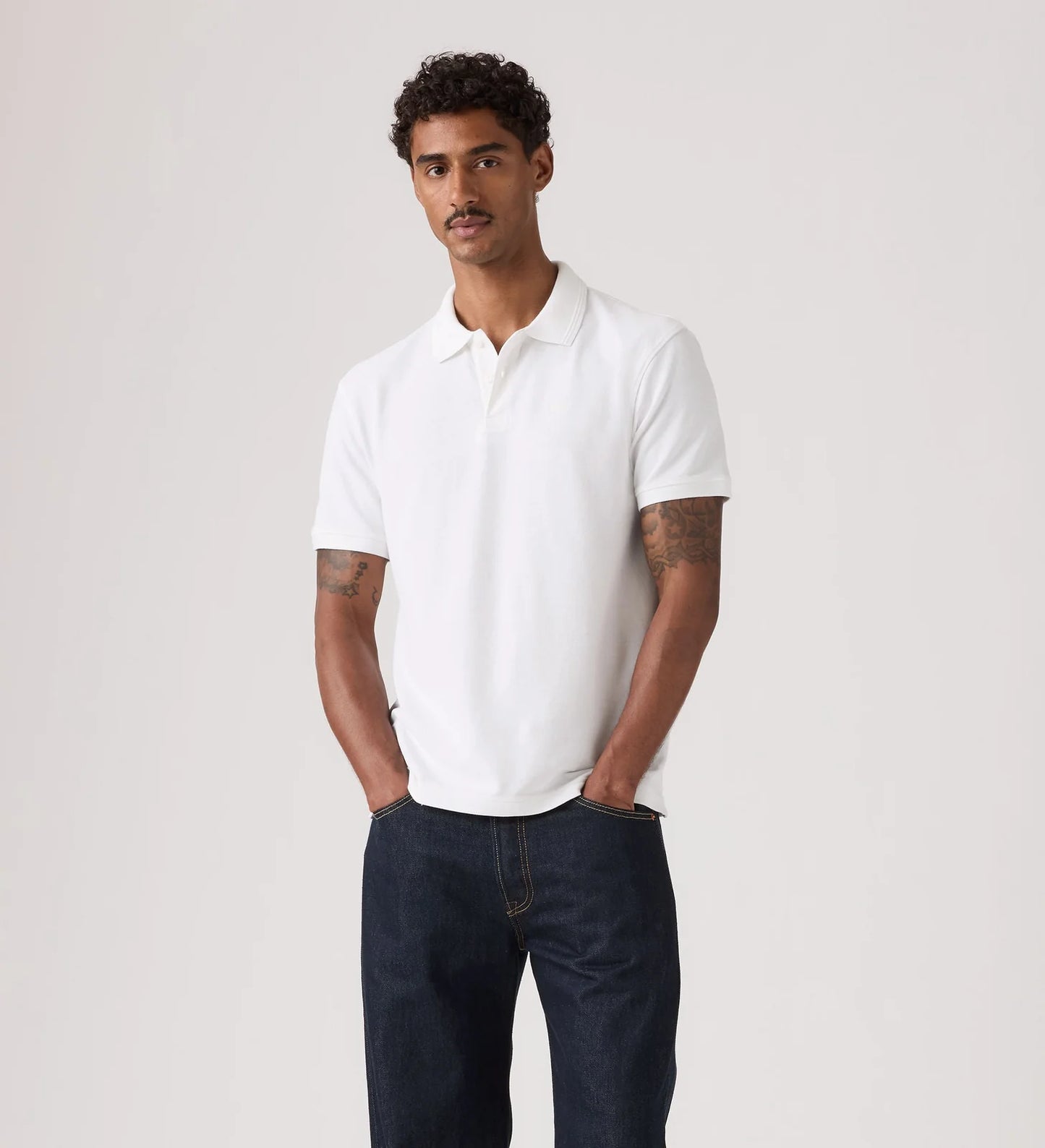 LEVI'S - Men's Original Polo - BRIGHT WHITE