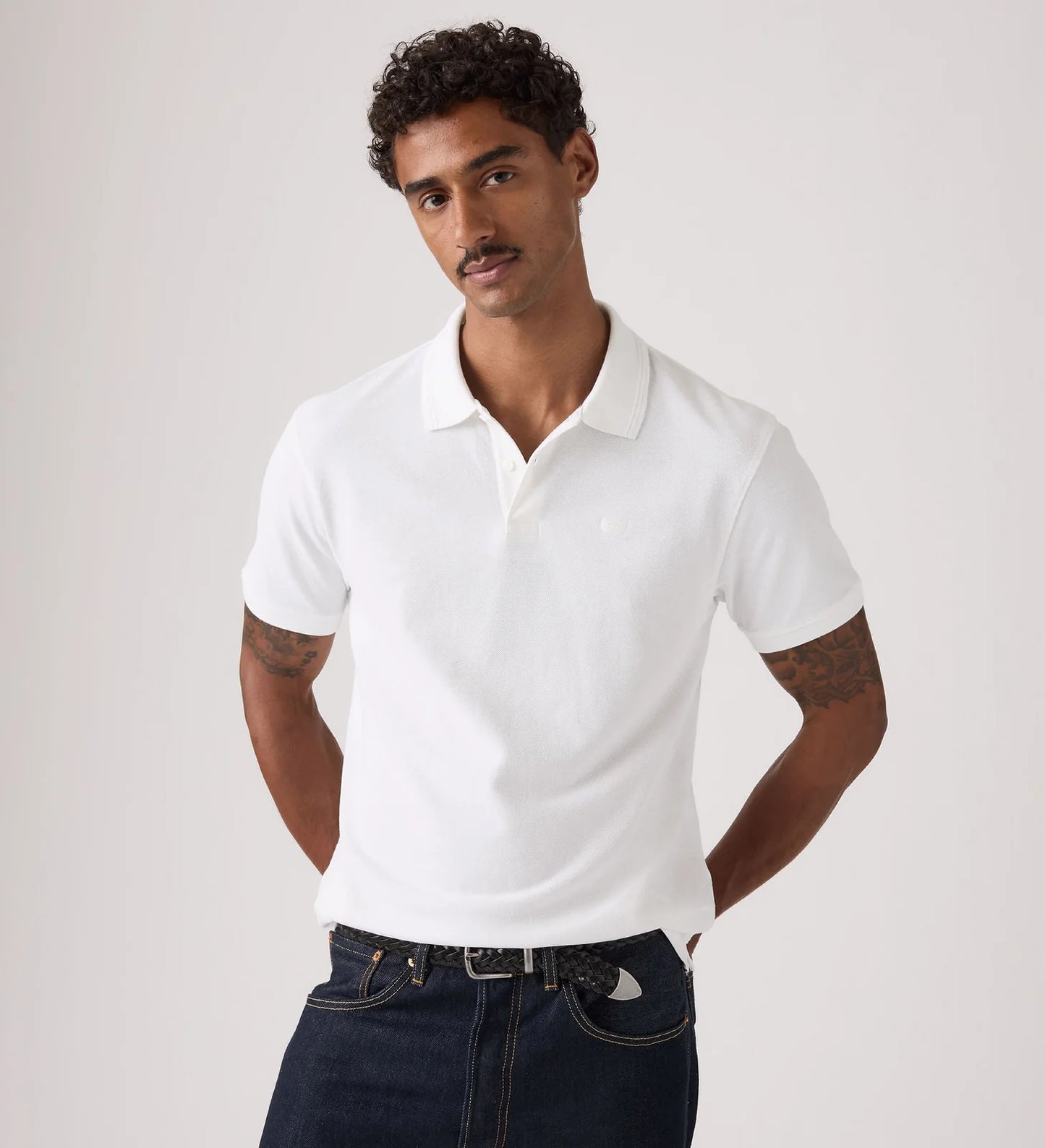 LEVI'S - Men's Original Polo - BRIGHT WHITE