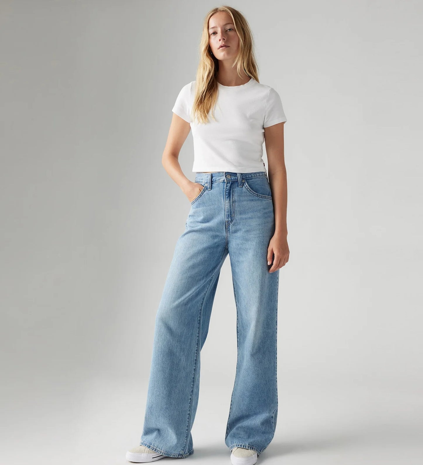 LEVIS - Women's Cinch Baggy - INVESTED INDIGO