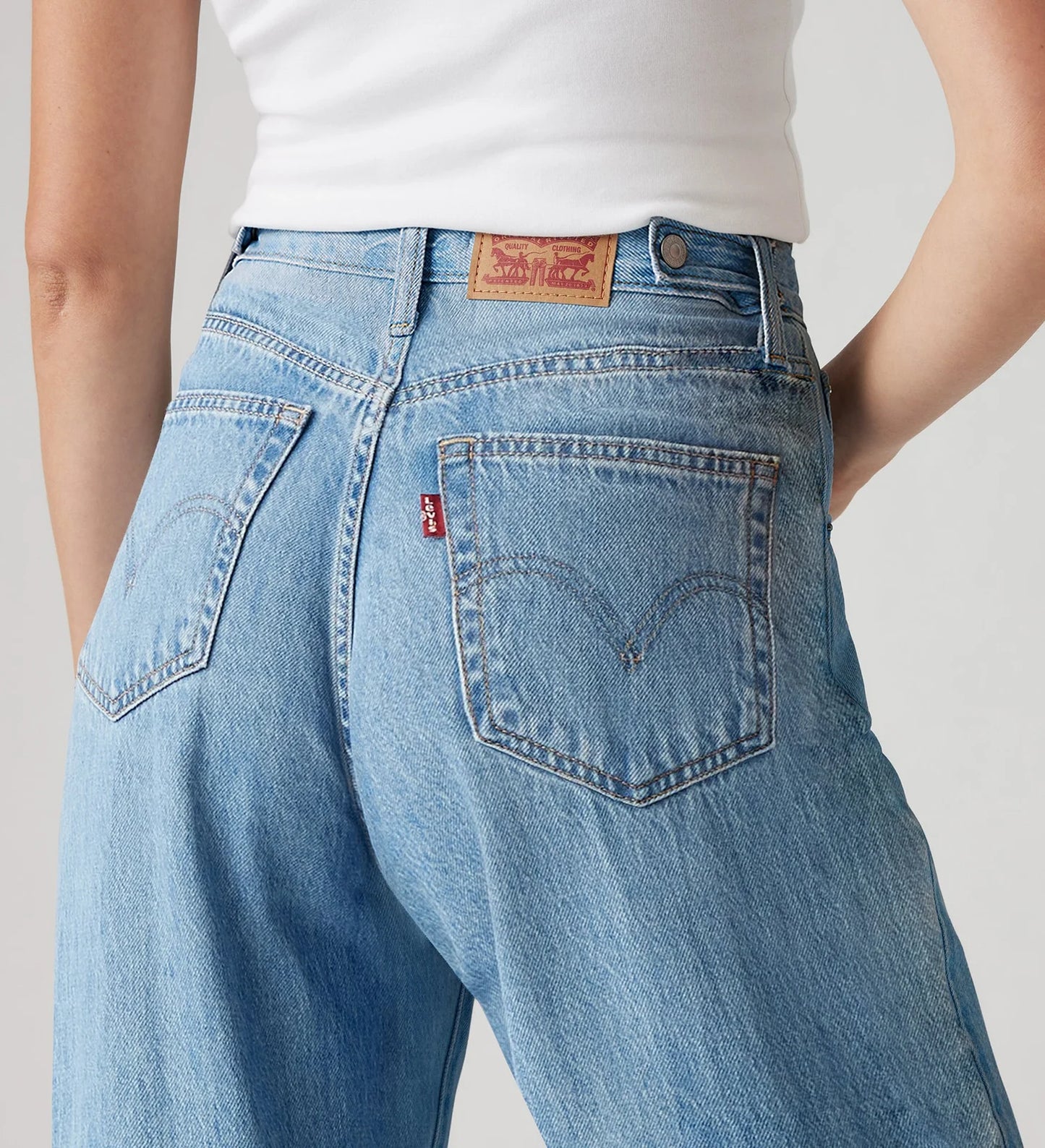 LEVIS - Women's Cinch Baggy - INVESTED INDIGO