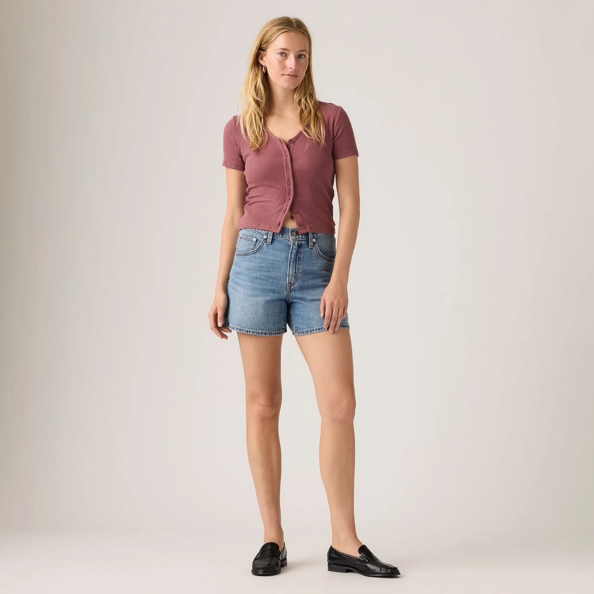 LEVI'S - Cinch Mid Thigh Short - LIFT UP SHORT