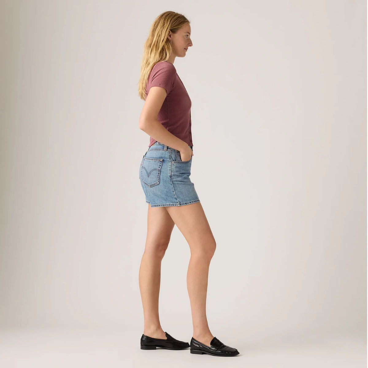 LEVI'S - Cinch Mid Thigh Short - LIFT UP SHORT