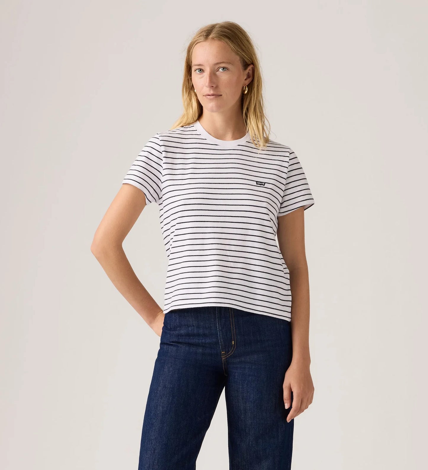 LEVI'S - Women's Favourite Cotton Tee - STRIPE