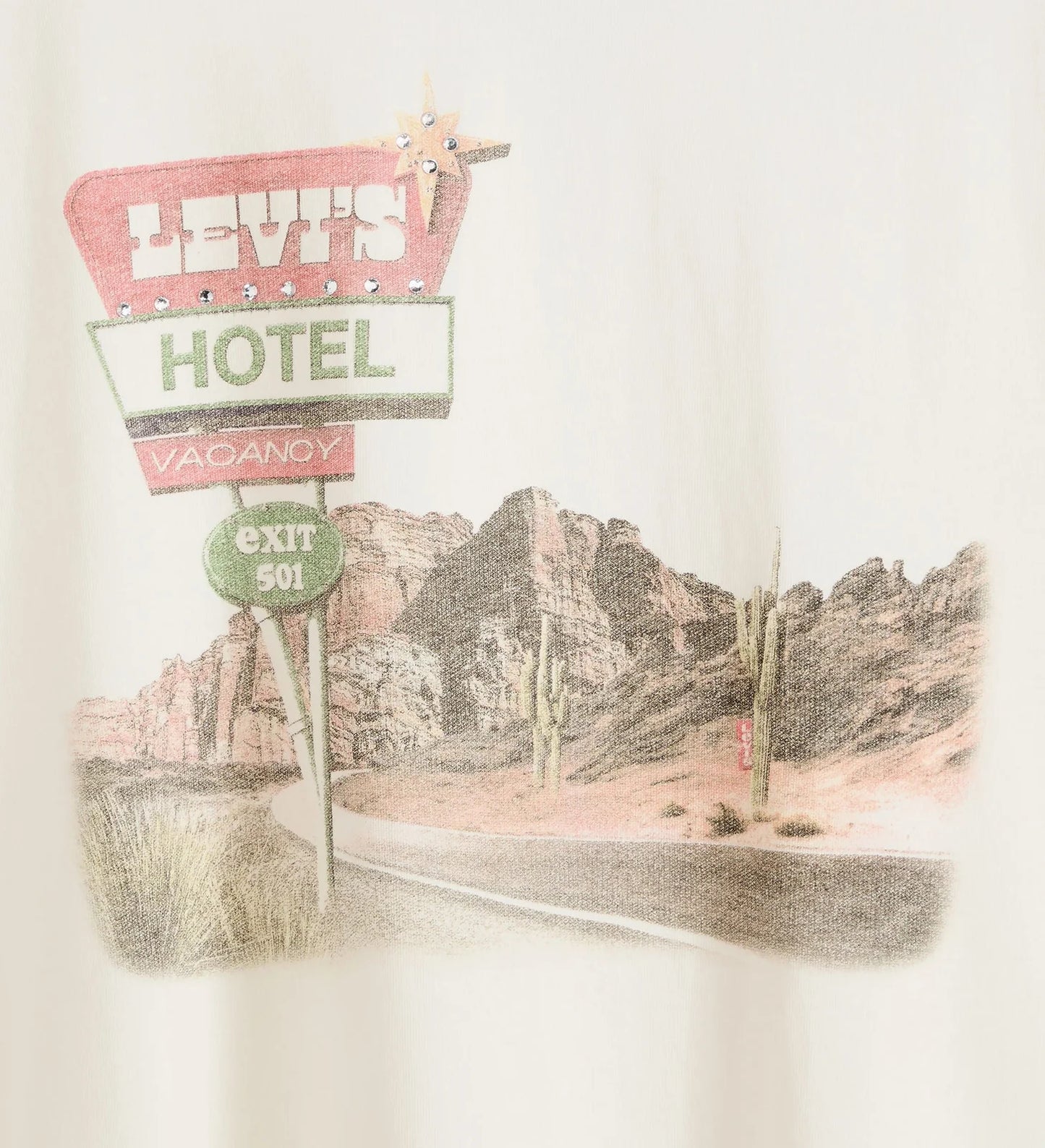 LEVI'S - Women's Vintage Levi's Hotel Graphic Tee