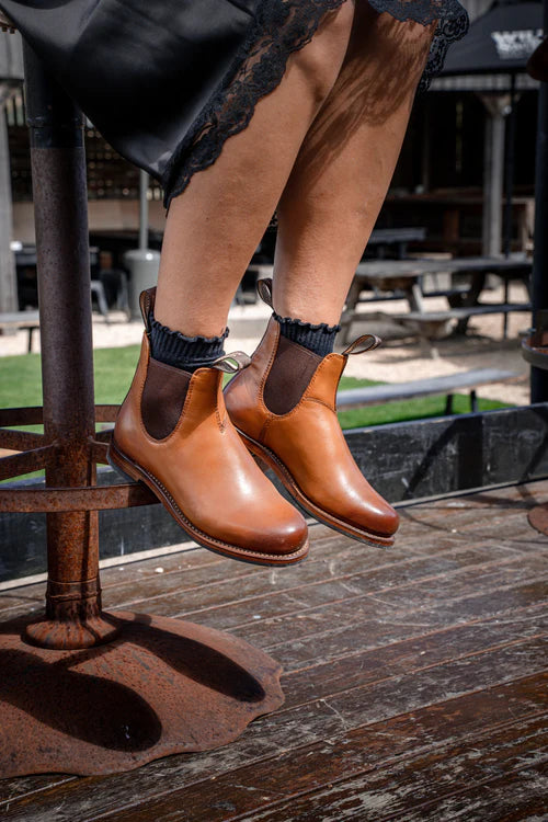 BLUNDSTONE - Heritage Elastic Sided Boot 158 - Chestnut