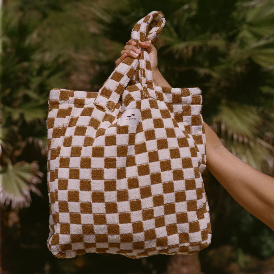 SLOWTIDE - Mate Terry Tote - Brush
