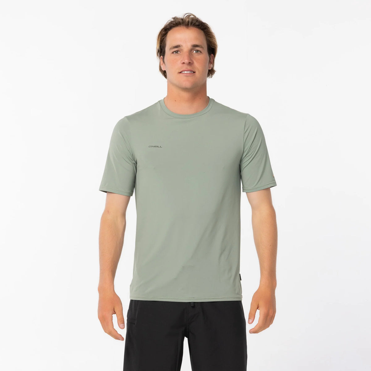 O'NEILL  - Men's Clean and Mean S/S UV Rash Tee - SEAGRASS