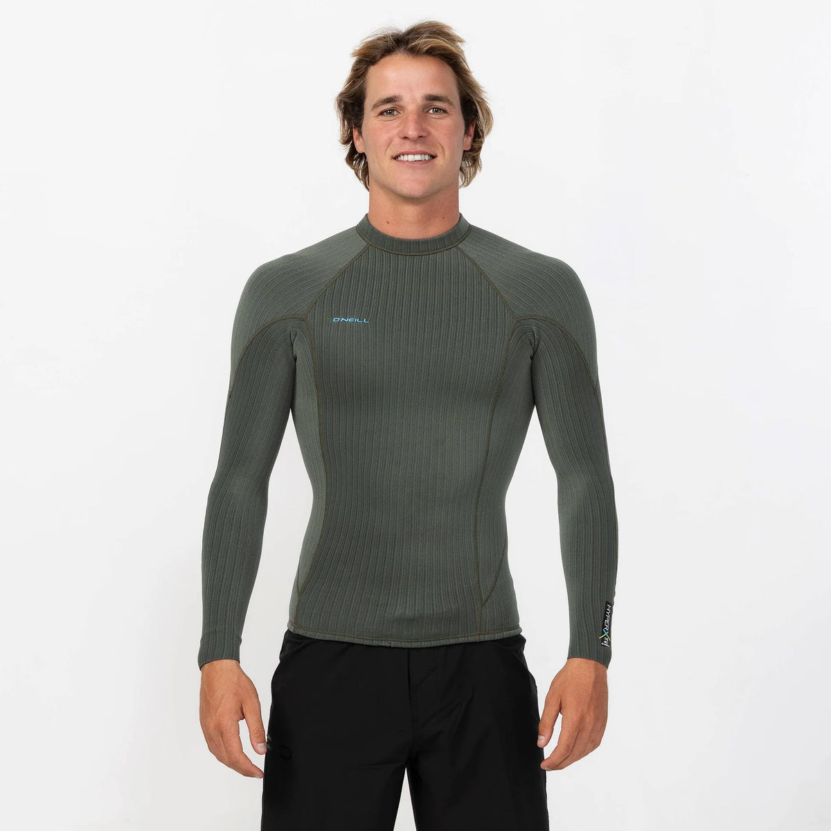 O'NEILL - HyperX 1.5mm Long Sleeve Wetsuit Jacket - Olvx Dark Olive