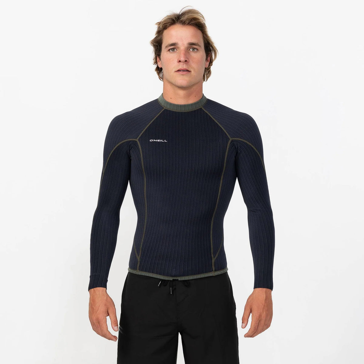O'NEILL - HyperX 1.5mm Long Sleeve Wetsuit Jacket - Olvx Dark Olive