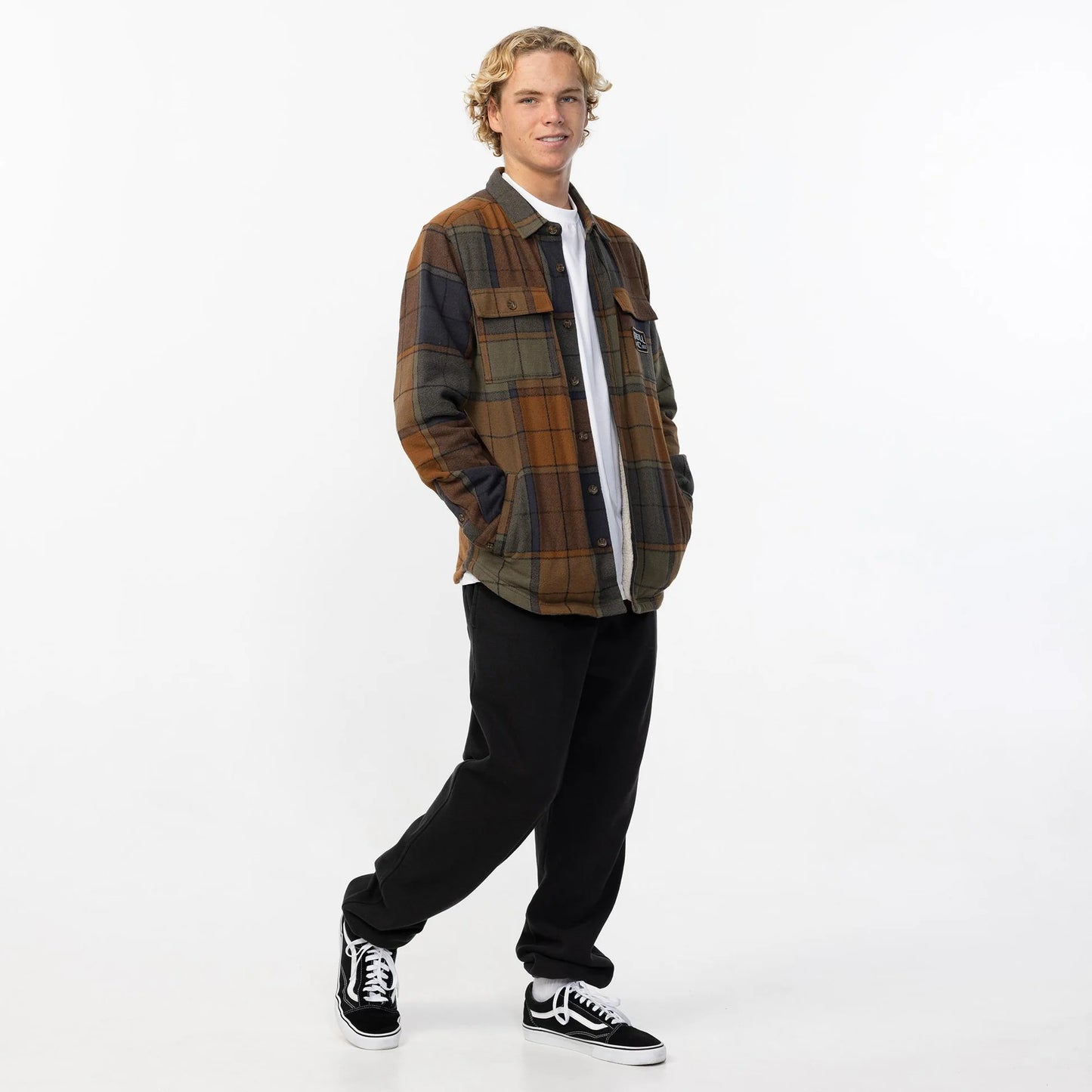 O'NEILL - Men's Redmond High Pile Lined Jacket - DAC DACHSHUND
