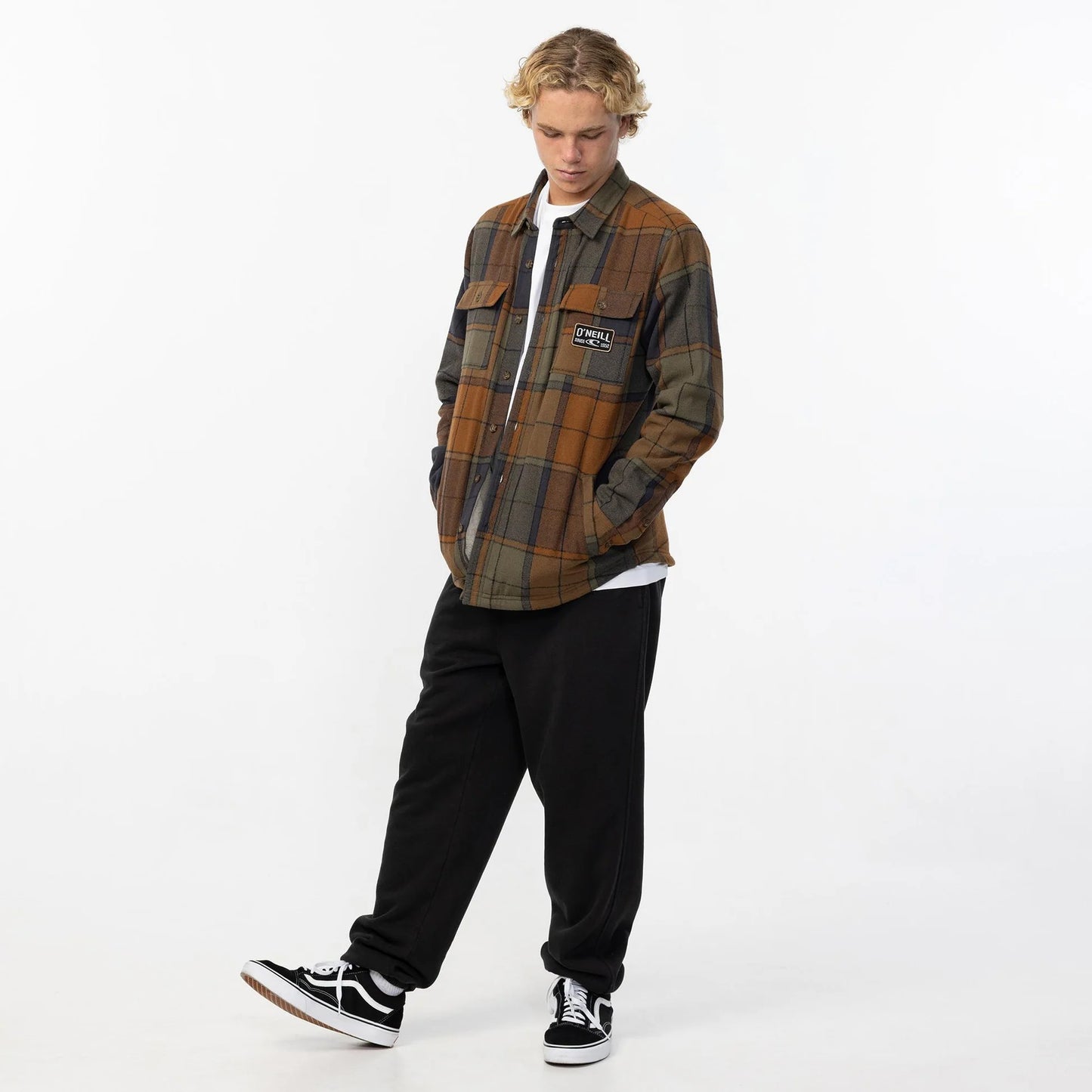 O'NEILL - Men's Redmond High Pile Lined Jacket - DAC DACHSHUND
