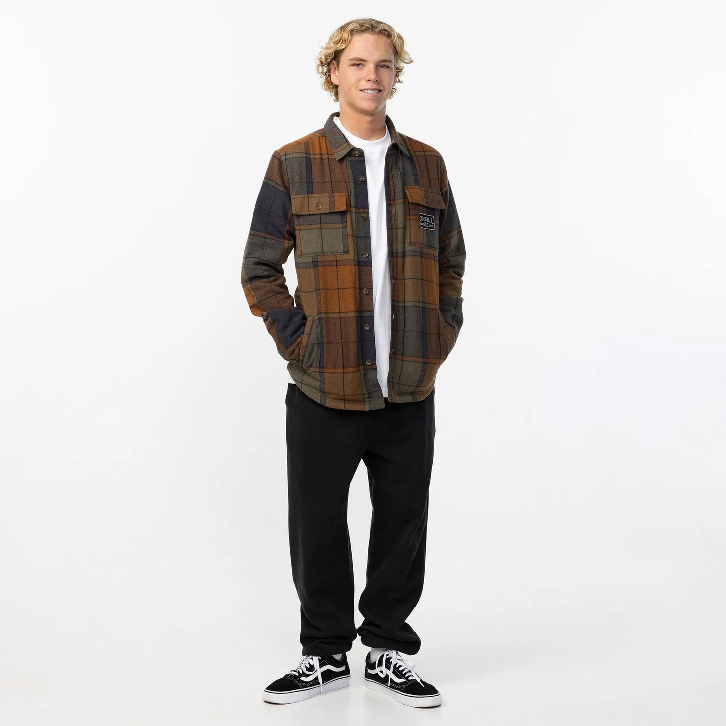 O'NEILL - Men's Redmond High Pile Lined Jacket - DAC DACHSHUND