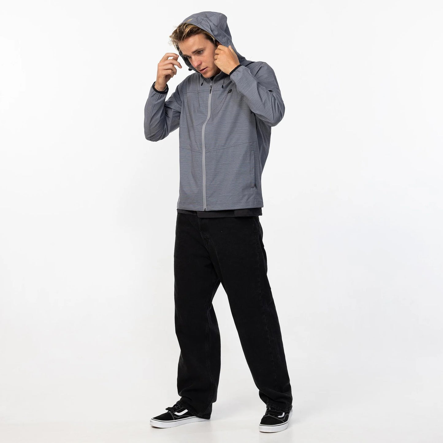 O'NEILL - Men's TRVLR Windbreaker Stretch Jacket - Gargoyle