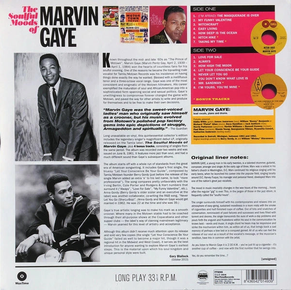 MARVIN GAYE-The Soulful Moods Of Marvin Gaye-Vinyl LP-Brand New