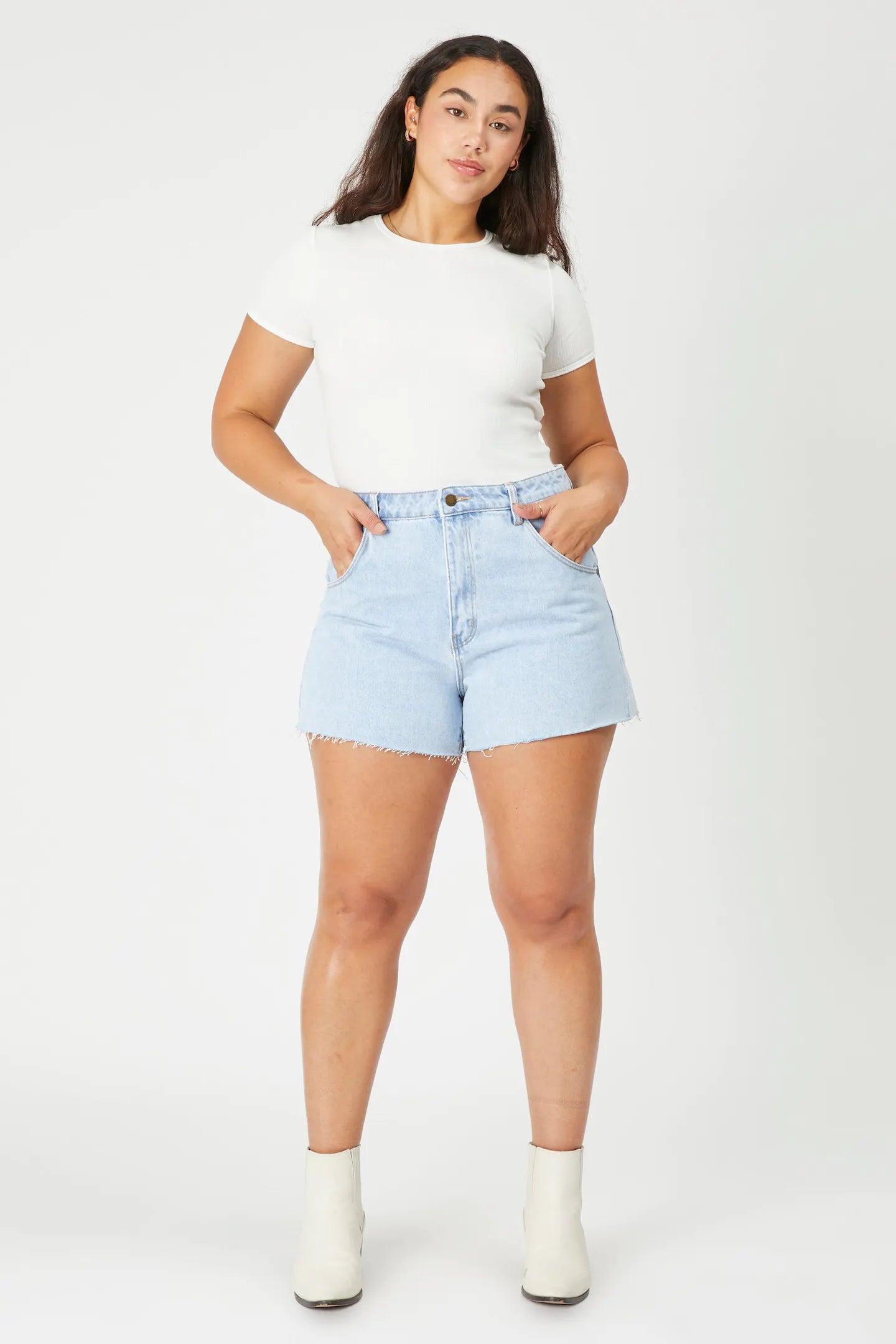 ROLLA’S - Womens Mirage Short - Nina Blue Organic