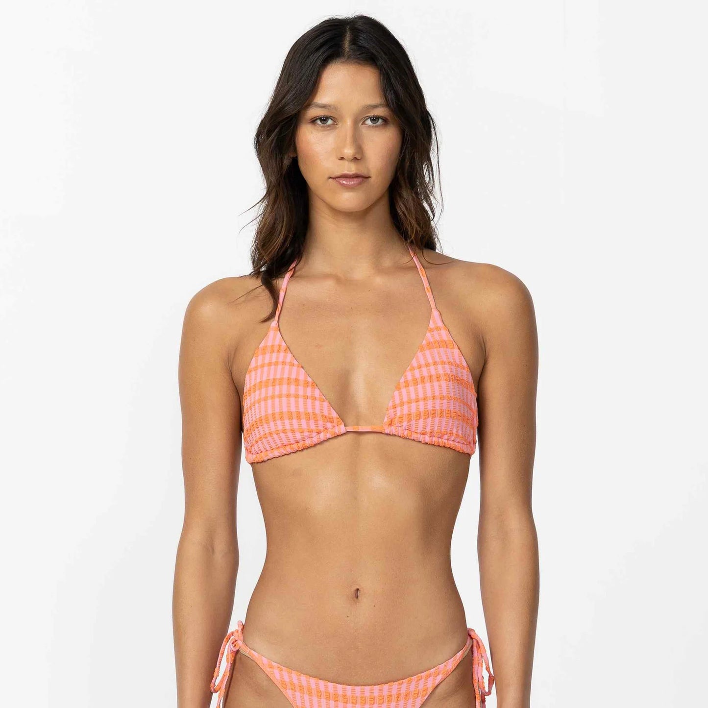 O'NEILL - Paradise Plaid Venice Top - Sachet Pink