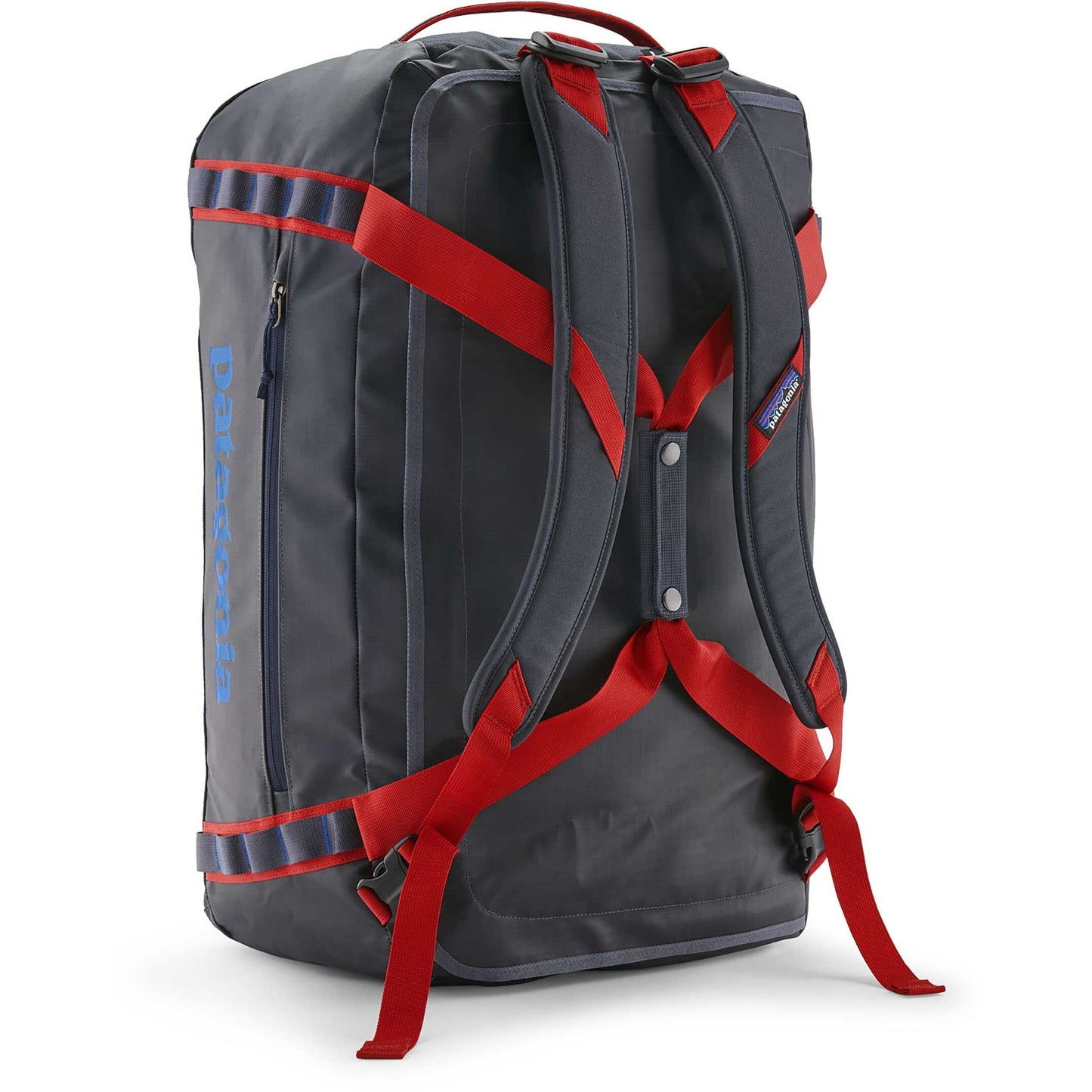 PATAGONIA - Black Hole® Duffel 55L - SMOLDER BLUE W/ AMANITA RED