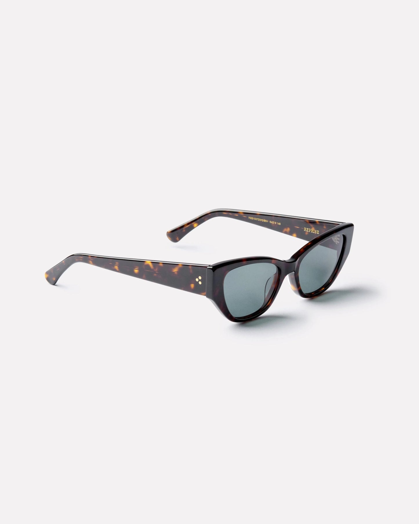 EPOKHE EYEWEAR - Reprise - Dark Tortoise Polished / Green